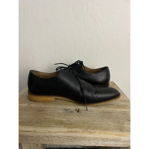 Everlane Black Leather Loafers - Picture 6 of 9